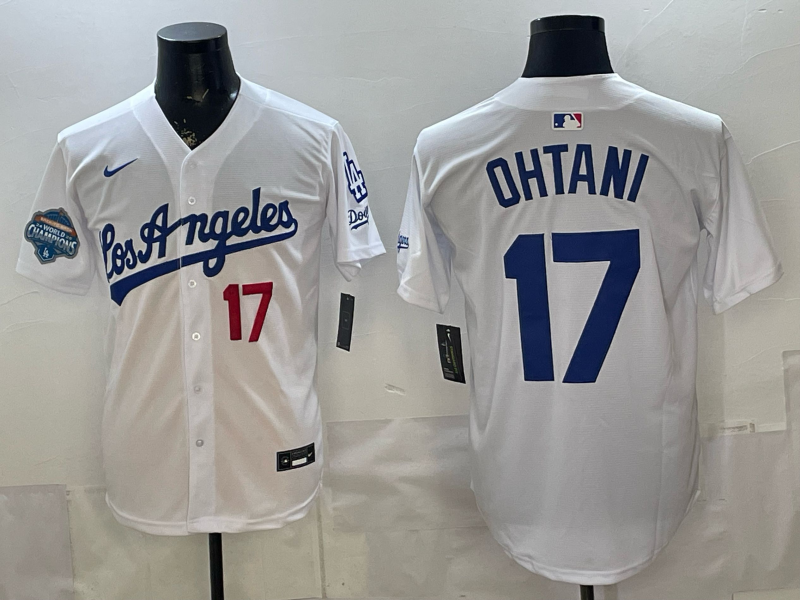 Men Los Angeles Dodgers #17 Ohtani white Game 2026 Nike MLB Jersey 4014003->->MLB Jersey
